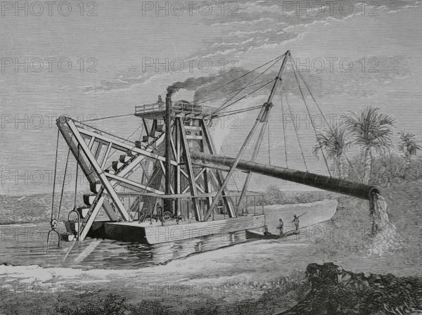 Colón, (former Aspinwall, United States of Colombia), Panama, 1883.  Creator: Tomás Carlos Capuz.