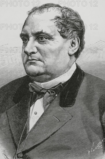 Prince Napoléon-Jérôme Bonaparte, (1822-1891), French politician, 1883.  Creator: Arturo Carretero y Sánchez.
