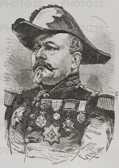 Jean Uhrich (Jean-Jacques Uhrich) (1802-1886), French divisional general, 1870.  Creator: Tomás Carlos Capuz.