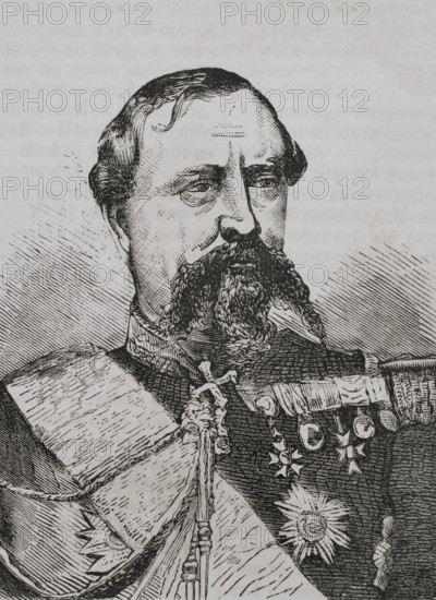 Edmond Leboeuf (1809-1888), French general, Marshal of France, 1870.  Creator: Unknown.
