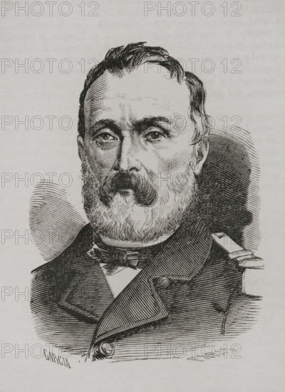 Jacques Léonard Clément-Thomas (1809-1871), French politician and general, 1870. Creator: Marcelo Paris.