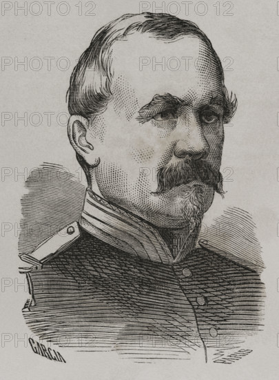 Joseph Vinoy (1803-1880), French general and politician, 1870. Creator: Marcelo Paris.