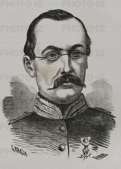 Louis Faidherbe (1818-1889), French general and colonial administrator, 1870. Creator: Marcelo Paris.
