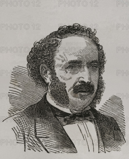 Jules Simon (Jules François Simon Suisse) (1814-1896). French philosopher and statesman, 1870.  Creator: Unknown.