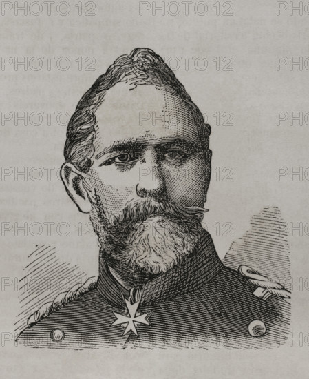 Edwin von Manteuffel (1809-1885), Prussian Generalfeldmarschall (general field marshal), 1870. Creator: Unknown.