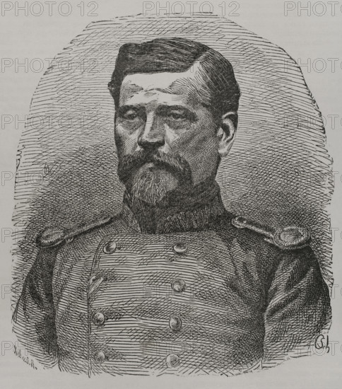 Ludwig von der Tann (Ludwig Freiherr von und zu der Tann) (1815-1881), Bavarian general, 1870. Creator: Unknown.