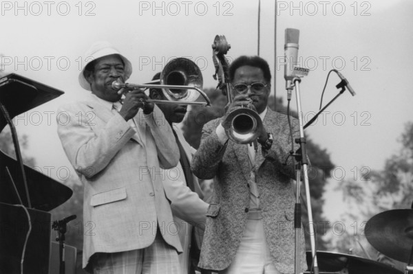 Al Grey, Clark Terry, Capital Radio Jazz Festival, 1981. Creator: Brian Foskett.