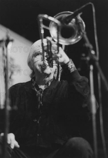 Bob Brookmeyer, Jazz Inn Party, Netherlands, 1989. Creator: Brian Foskett.