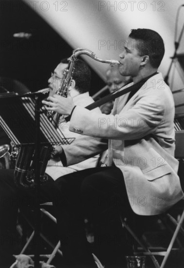 David Sanchez, Slide Hampton's Jazz Masters, North Sea Jazz Festival, 1993. Creator: Brian Foskett.