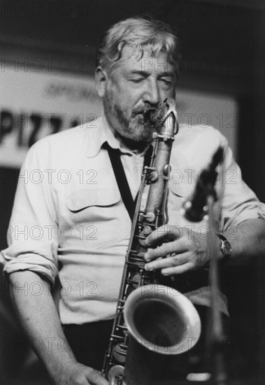 Dick Morrissey, Pizza Express, Soho Jazz Festival, 1992. Creator: Brian Foskett.