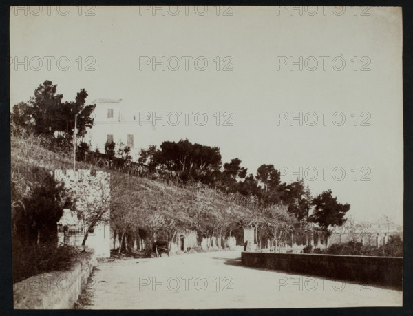 Pincian Hill, French Academy, Rome, c1850s. Creator: Unknown.