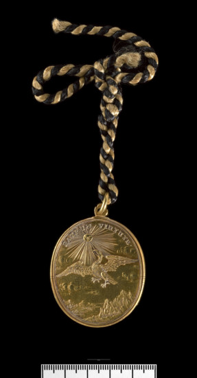 Medal of Charles III of Spain, 18th century. Creator: Johann Georg Seidlitz.