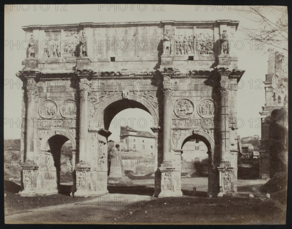 Arch of Constantine, Rome, c1858. Creator: Jane Martha St. John.