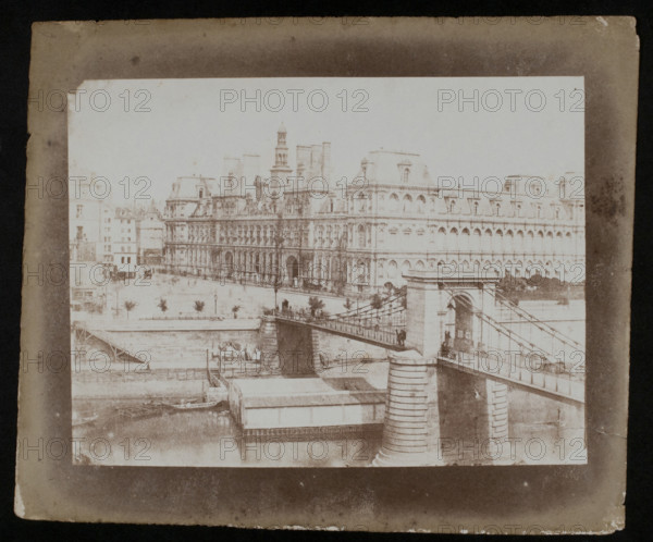 Hotel de Ville, Paris, c1850s. Creator: Unknown.
