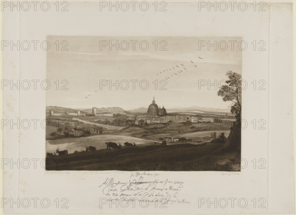 Rome, early-mid 19th century. Creator: Frederick Christian Lewis.
