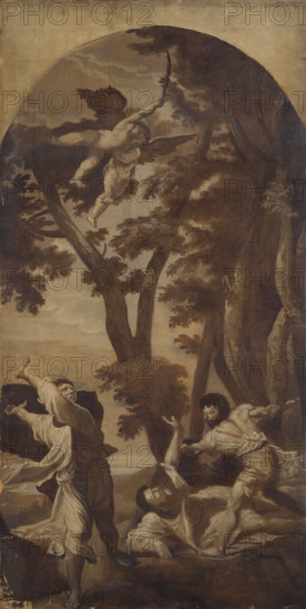 Copy of The Death of Peter Matyr; Original destroyed in 1867, formerly in...(mid 19th cent?). Creator: John Evan Hodgson.