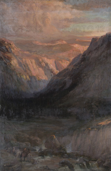 Mountain Landscape, c1900-1930s. Creator: Arthur George Walker.