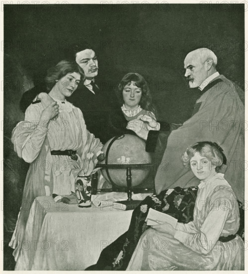 The Celestial Globe, 1911. Creator: William Strang.