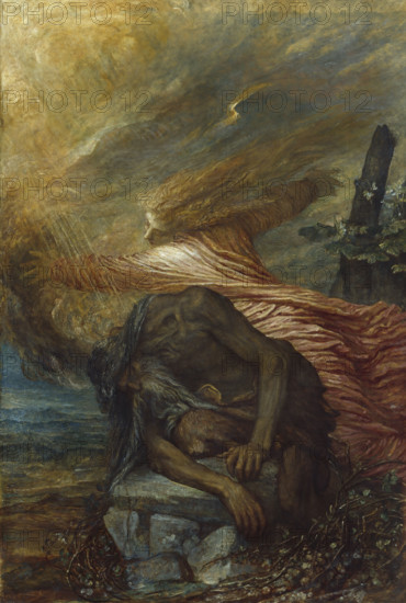 The Death of Cain, c1872-1875. Creator: George Frederick Watts.