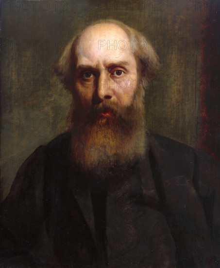 Self-portrait of Solomon Alexander Hart, R.A., c1860. Creator: Solomon Alexander Hart.