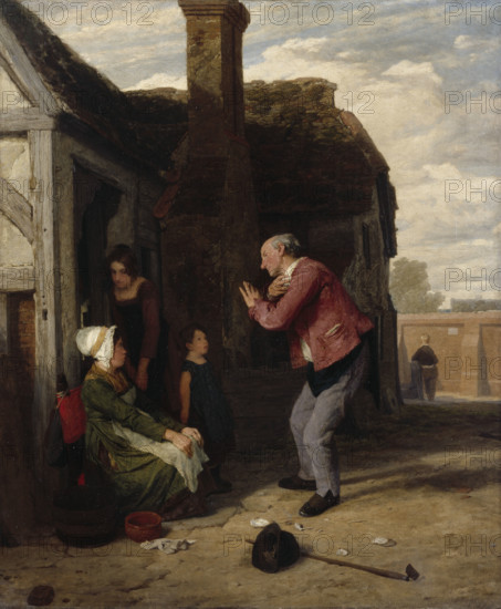 The Village Buffoon, 1816. Creator: William Mulready.