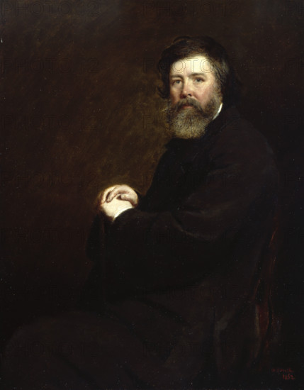 Portrait of Thomas Creswick, R.A., 1862. Creator: William Powell Frith.