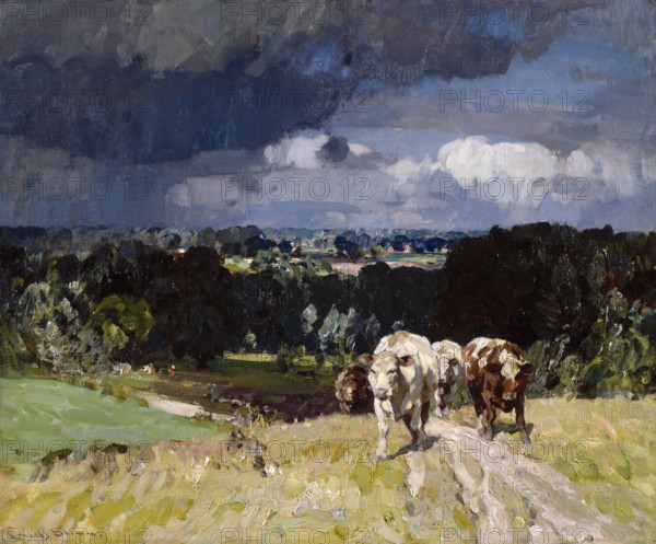 The Raincloud, c1915. Creator: John Alfred Arnesby Brown.