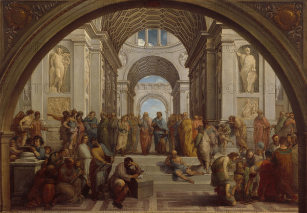 School of Athens, late 18th century. Creator: Giuseppe Cades.