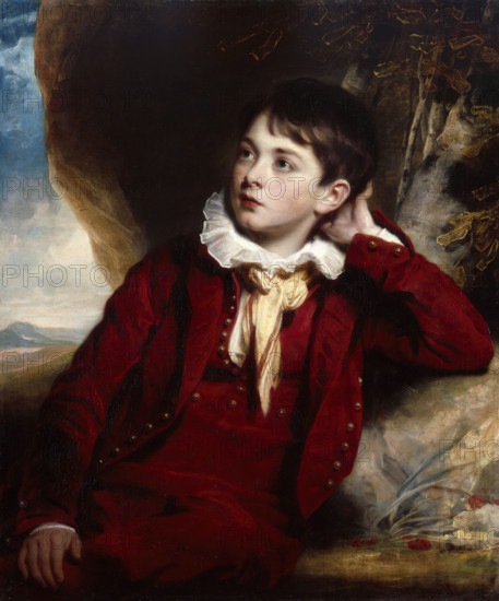 Portrait of the Artist's Son, William, c1820. Creator: Sir Martin Archer Shee.