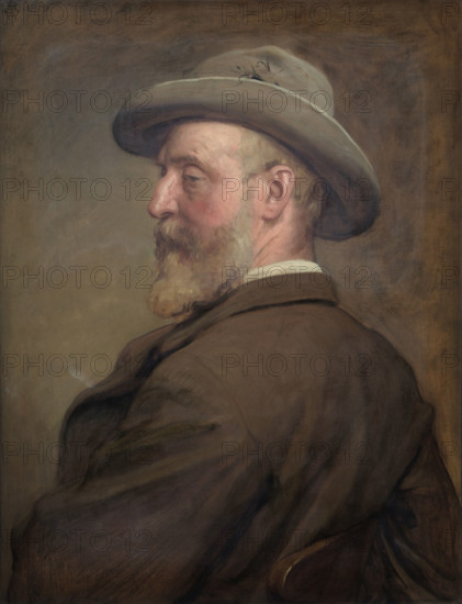 Portrait of Charles West Cope, R.A., 1879. Creator: Henry Tanworth Wells.