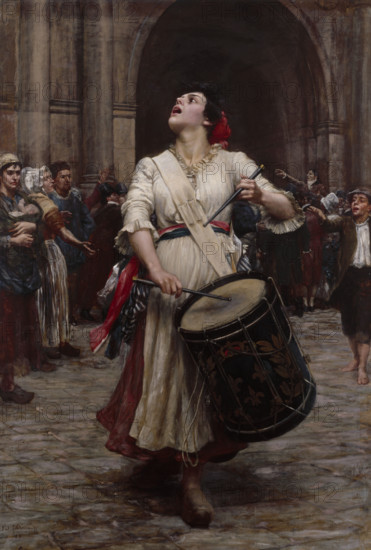 La Révolution, 1896. Creator: Valentine Cameron Prinsep.