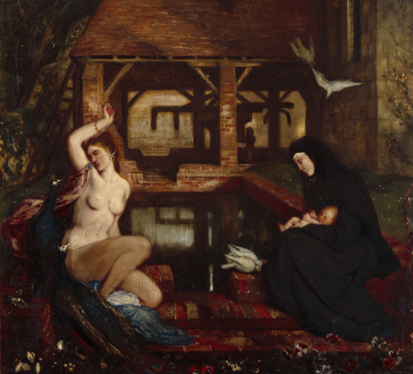Vanity and Sanctity, 1921. Creator: Charles Shannon.