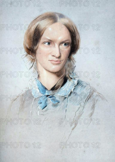 Charlotte Bronte, English novelist, 1850. Creator: George Richmond.