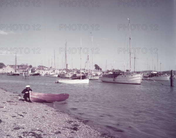 Yarmouth, Isle of Wight, c1955. Creator: Arthur Charles Kirby Ware.