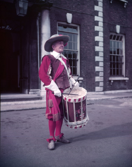 Drummer, Honourable Artillery Company, London, c1955. Creator: Arthur Charles Kirby Ware.