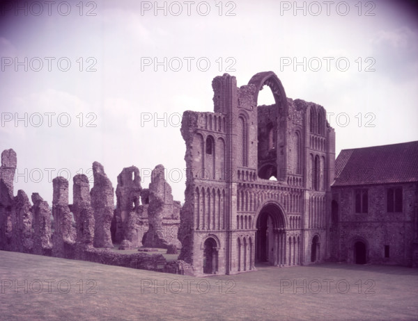 Castle Acre Priory Ruins, Norfolk, c1955.  Creator: Arthur Charles Kirby Ware.