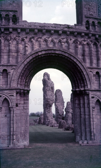 Castle Acre Priory Ruins, Norfolk, c1955.  Creator: Arthur Charles Kirby Ware.