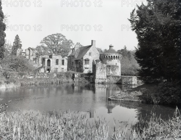 Scotney Castle, Lamberhurst, Kent, c1955. Creator: Arthur Charles Kirby Ware.