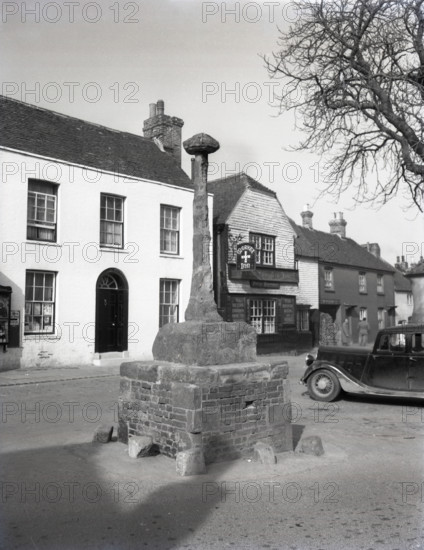 Market Cross, Alfriston, Sussex, c1955. Creator: Arthur Charles Kirby Ware.