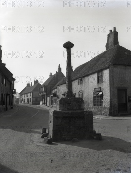 Market Cross, Alfriston, Sussex, c1955.  Creator: Arthur Charles Kirby Ware.
