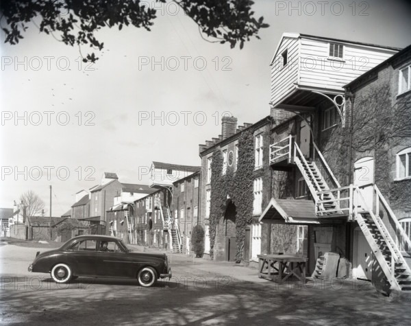 The Maltings at Snape, Suffolk, c1955. Creator: Arthur Charles Kirby Ware.
