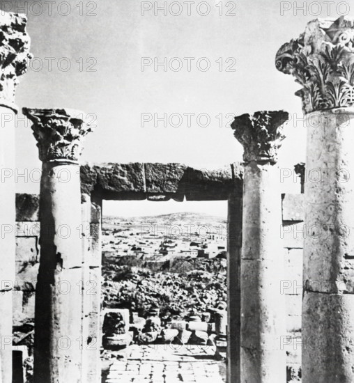 Temple of Old Corinth, Greece, c1955. Creator: Arthur Charles Kirby Ware.