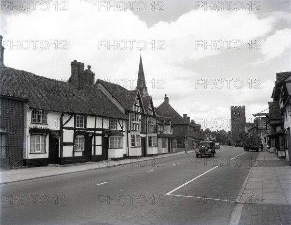 Henley-in-Arden, Warwickshire, c1955. Creator: Arthur Charles Kirby Ware.