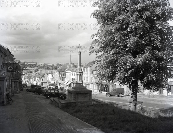 War Memorial, Burford, Oxfordshire, c1955. Creator: Arthur Charles Kirby Ware.
