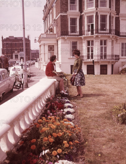 Trust House Hotel grounds, Margate, Kent, c1955.  Creator: Arthur Charles Kirby Ware.