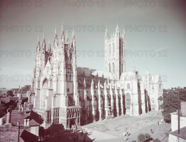 Canterbury Cathedral, Kent, c1955.  Creator: Arthur Charles Kirby Ware.