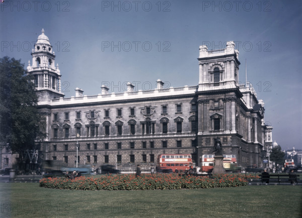 Government offices, Parliament Square, London, c1955.  Creator: Arthur Charles Kirby Ware.