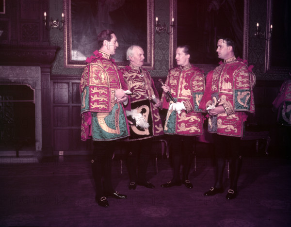 Heralds at St. James's Palace, London, 1953. Creator: Arthur Charles Kirby Ware.