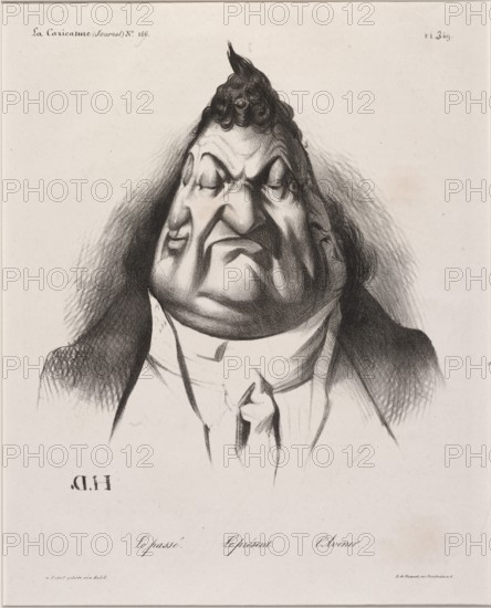 Le passé - Le présent - l'Avenir, 1834. Creator: Honore Daumier.