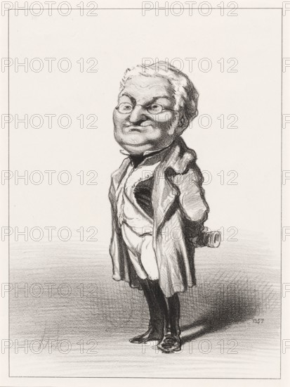 Adolphe Thiers, 1848. Creator: Honore Daumier.